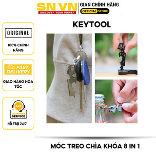 Móc chìa khóa đa năng 8 trong 1 đa chức năng Keytool