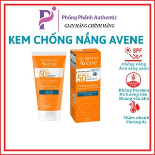 [Hạn 2/2025] Kem chống nắng Avene Fluid cho da thường, da hỗn hợp (đủ bill Pháp ) - PHỒNG PHỀNH
