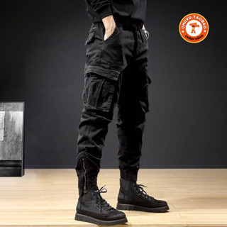 Quần Jean Jogger nam túi hộp bo gấu chất kaki mền mịn phong cách thể thao và đẳng cấp