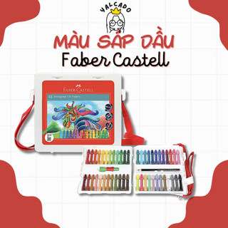 Màu Sáp Dầu Faber-Castell Oil Pastel + Chuốt và Dụng Cụ Nối Dài
