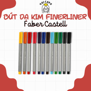 Bút Fineliner/Dạ Kim, Line Đi Nét 0.4mm Faber-Castell [yalcado.station]