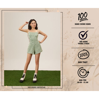 Bodysuit hai dây dáng ôm thời trang, Jumsiut nữ 2 dây phối nơ | DULCIE JUMPSUIT | SECODEE