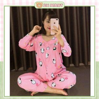Bộ lanh lụa sau sinh dài tay hàng siêu mát giá hạt rẻ đủ sz xl và xxl