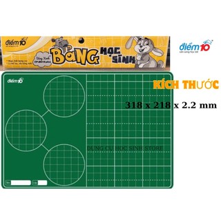 Bảng học sinh/ Bảng xanh/ Bảng phấn 2 mặt Điểm 10 hiệu Thiên Long TP-B018 plus- Bảng học chân trời sáng tạo
