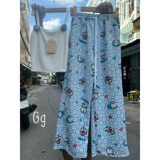 [KÈM HÌNH THẬT ] SET XUÔNG ĐOREAMON ÁO DÂY GÂN SIÊU HOT