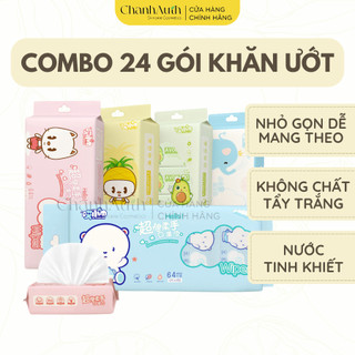 Khăn ướt tiện dụng dễ dàng mang theo