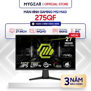 Màn hình - Monitor Gaming MSI MAG 275QF 27 Inch WQHD IPS 180Hz - Chính hãng - Bảo hành 36 tháng