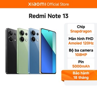 Điện thoại redmi note 13 | 6.67" 120hz| 5000mah