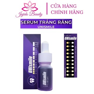 Serum trắng răng Unismile 10ml hỗ trợ cải thiện vết ố vàng nâng tone răng sáng khỏe tự nhiên