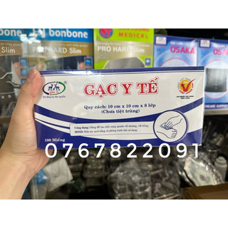 Gạc y tế chưa tiệt trùng đông pha | hộp 100 miếng