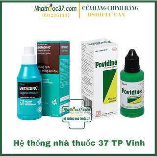 Dung dịch vệ sinh phụ nữ Betadine Vaginal 125ml