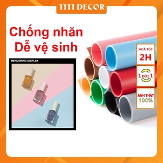 Phông Nền Chụp Ảnh Mỹ Phẩm, Trang Sức, PVC Background Chụp Ảnh Sản Phẩm Phong Cách Hàn Quốc - TiTi Decor