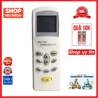 Remote Điều khiển điều hòa Sumikura 2 chiều Inverter , hàng tốt - Điều khiển điều hòa Sumikura 2 chiều Inverter