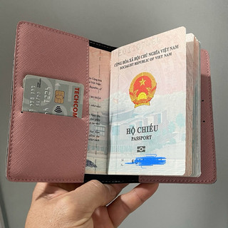 Bao da bọc hộ chiếu passport cover