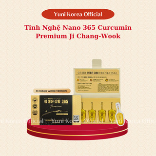 Tinh Chất Nghệ Nano Curcumin 365 Premium Hàn Quốc Daedong Ginseng Hộp 32 Tép