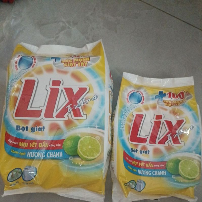 Bột Giặt Lix bịch 250g/550g