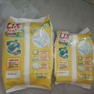 Bột Giặt Lix bịch 250g/550g