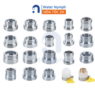 Ren nối vòi nước, đầu nối vòi nước đa năng, nối máy giặt, vòi hồ waternymph g1/2 m22 m16 m18 m20 m24 16 18 20 21 22 27