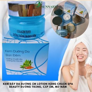 (Tặng serum dàyda)Kem dưỡng dày da phục hồi căng bóng ức chế mụn nám ban đêm whitening night cream