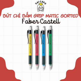 Bút Chì Bấm Cơ Khí Faber-Castell Grip Matic Sorted Ngòi 0.5mm