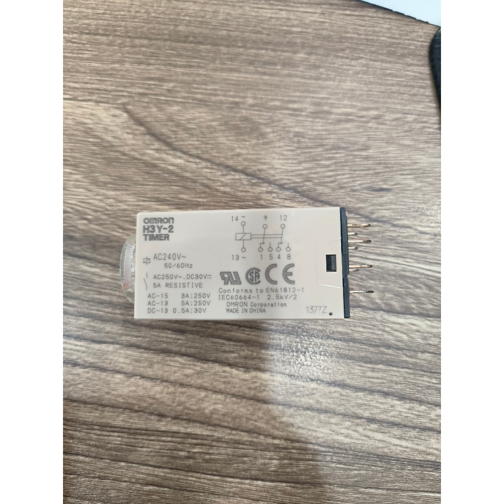 Bộ định thời Omron H3Y-2 AC220V 60M, Bộ định thời H3Y-2 AC220V 60M, Bộ định thời H3Y-2 AC220V 60M