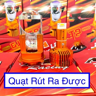 Pha led bi cầu T9 v2  Pro 2024 hãng Maracing kính tím siêu sáng chân H4 lắp oto, xe máy