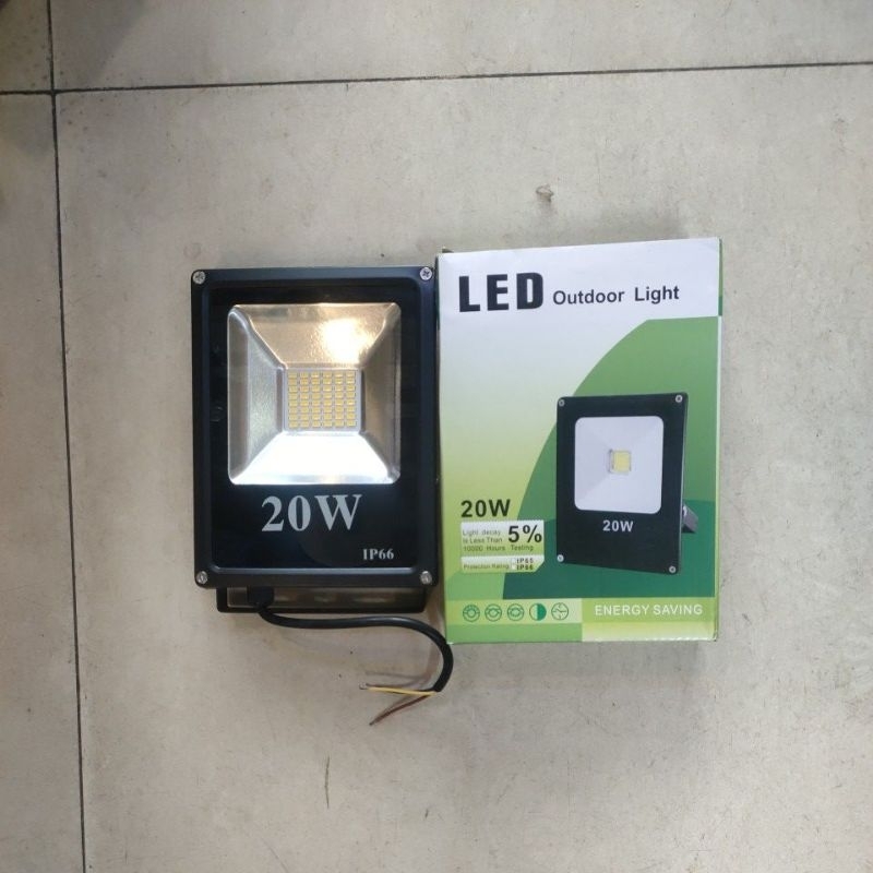 Đèn pha led SMD 20w chiếu sáng ngoài trời