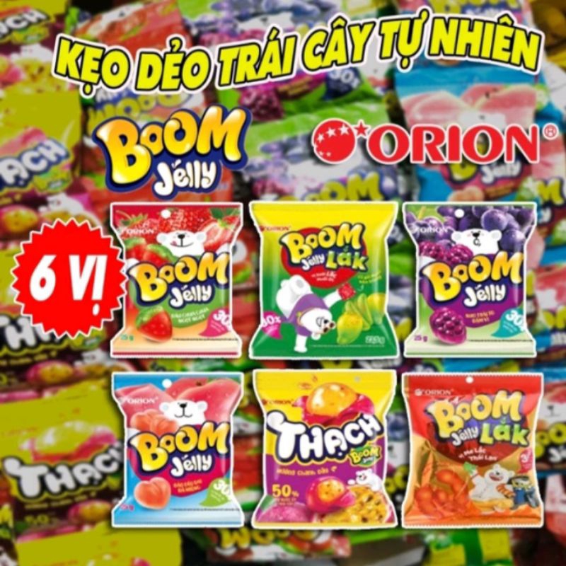 5 gói kẹo dẻo trái cây Chíp Chíp Orion