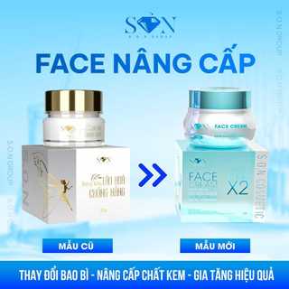 Kem face s.o.n dưỡng trắng x2 mẫu mới 2024 trắng da chống lão hóa chống nắng