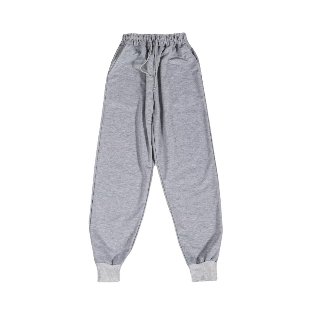 Quần jogger nỉ dạ mỏng lưng chun unisex