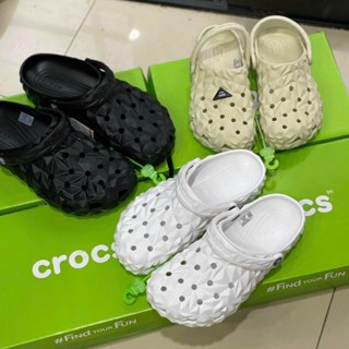  Dép Sục Cross Nam Nữ Đế Bánh Mì BAND Kim Cương Nhiều Màu Tặng Kèm 6 Sticker Size Nữ  Charm  Ngẫu Nhiên 