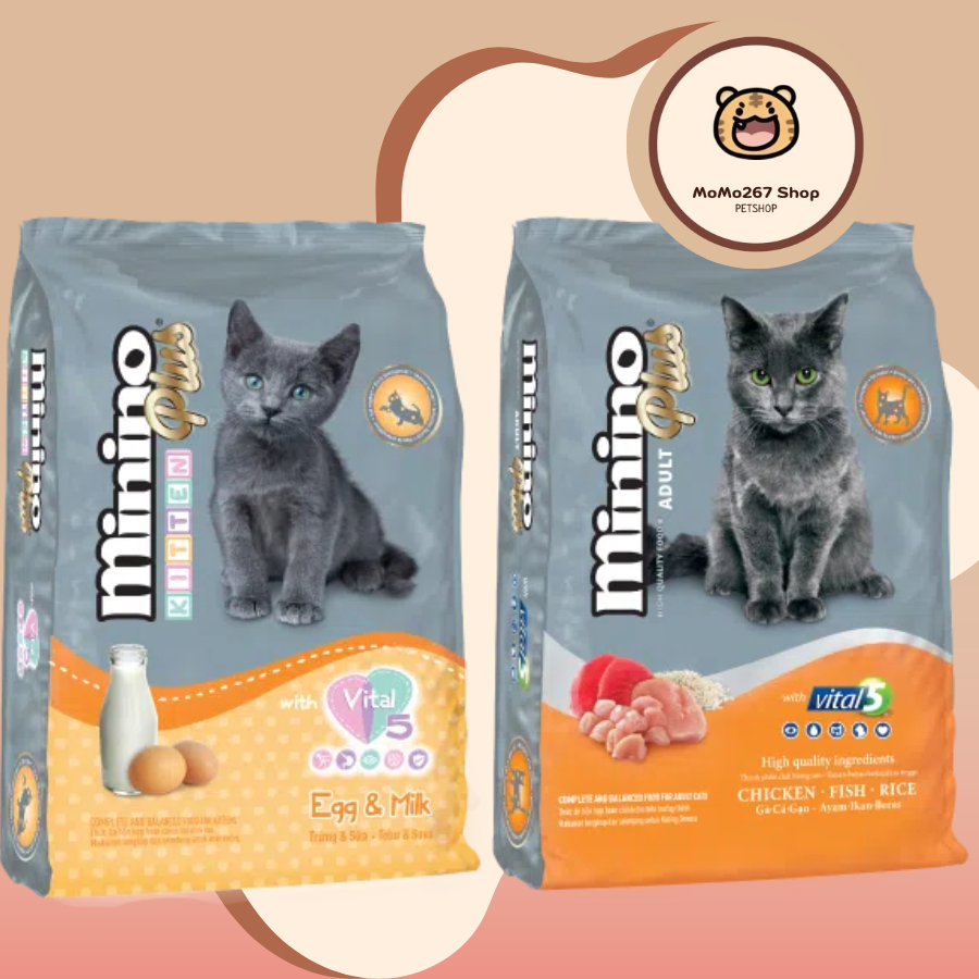 1.5kg Thức ăn mèo Minino Yum PLUS