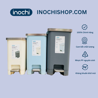 Thùng rác đạp chữ nhật hiro hana 10l, 15l, 20l không kèm lõi
