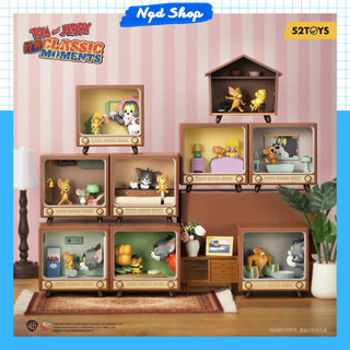   Hàng Có Sẵn  Blindbox Tom And Jerry Classic Moments Mô Hình Chính Hãng 52Toys Nguyên Seal Full box 