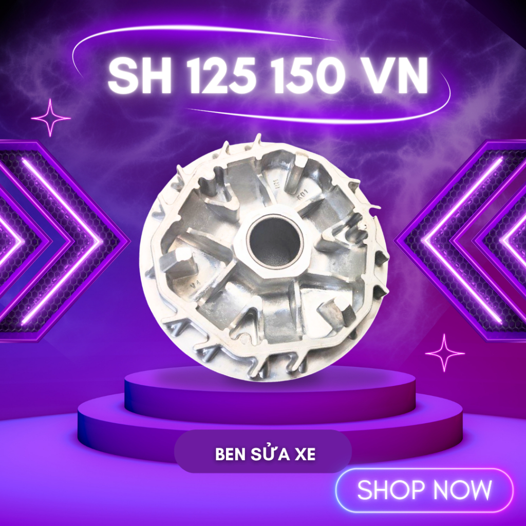 Chén Bi Nồi SH VN 125 150 | Đế Bi Má Buly Chủ Động SH Việt Bền Đẹp
