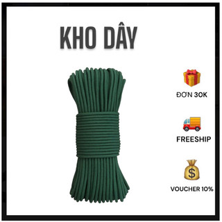 10 mét - Dây Dù tròn 2.7mm có lõi chắc tay dùng làm macrame, sp handmade, thời trang,cố định đồ vật