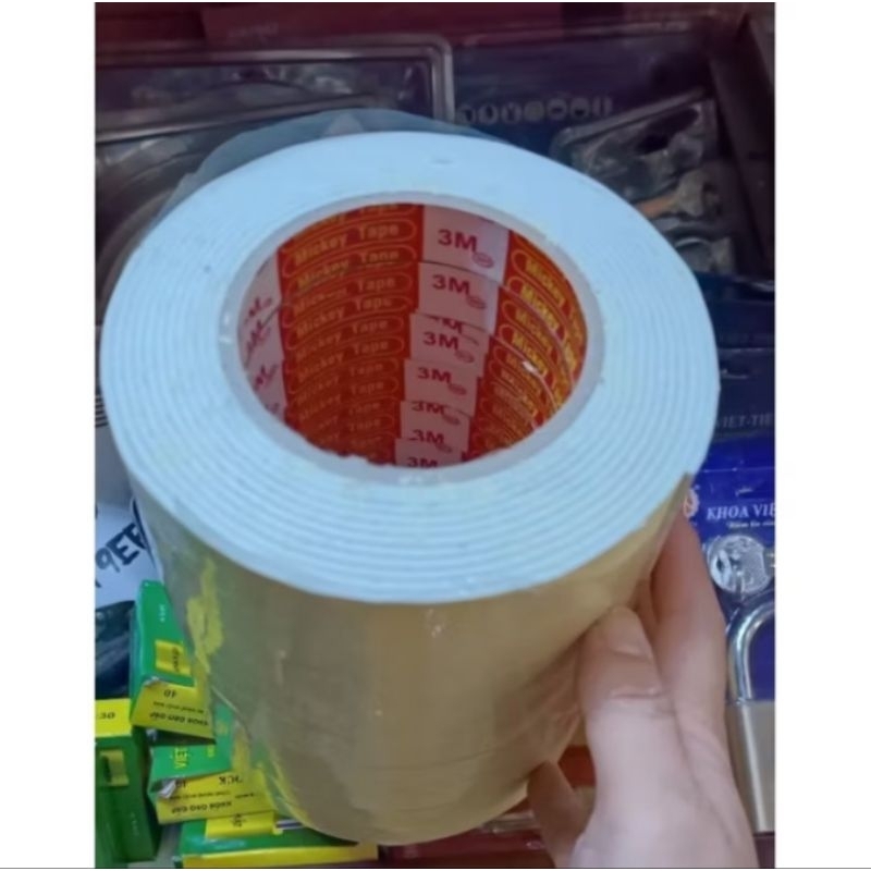 Băng Dính Xốp, Băng Keo 2 mặt, Băng dính 2 phân 2,5 phân 4,8 phân