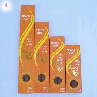 Combo 3 hộp nhang Vỏ quế Quảng Ngãi Vinacay hộp 160 cây