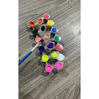 Dây màu kèm cọ combo 10 dây