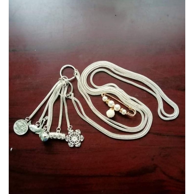 [Ship hỏa tốc HN] Xà tích 2 dây ,mẫu dây vuông, xà tích dân tộc Thái, Tày, Nùng