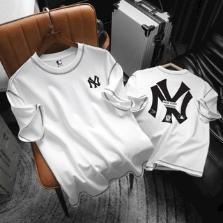 ÁO THUN NAM UNISEX CỔ TRÒN TAY NGẮN IN NY NEW YORK YANKES - N.D MENSWEAR