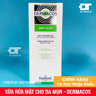 [Chính Hãng] Sữa Rửa Mặt Farmona DERMACOS Deep Cleansing Gel Cho Da Dầu Mụn