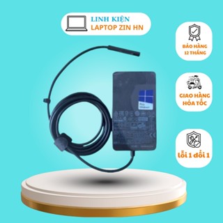 Sạc Zin Surface pro 3 4 5 6 7 8 65w 15v 4a surface book surface Laptop 1 2 3 New Bảo Hành 12 Tháng