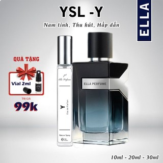 Nước Hoa Nam Y EDP Chính Hãng ELLA PERFUME 10ml, 20ml, 30ml - Nước Hoa Nam Hương Thơm Tươi Mát Sang Trọng Quyến Rũ