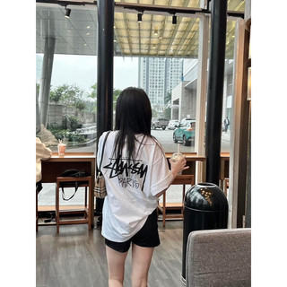 Áo Thun Stu-ssy Paris Hot Trend 2024 - Chất Liệu 100% Cotton Mịn Co Dãn 2 chiều - Full Tem Tag Túi Zip