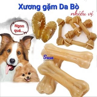Xương Da Bò DOG CHEWS bánh thưởng thích hợp cho chó ngứa răng