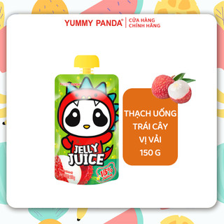 Thạch uống trái cây YUMMY PANDA vị Vải 150g
