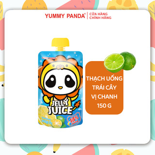 Thạch uống trái cây YUMMY PANDA vị Chanh 150g