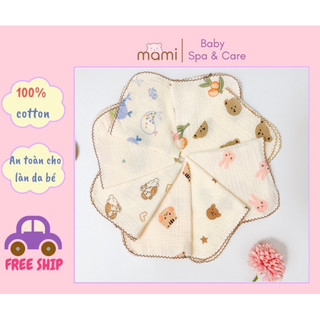 Khăn Sữa 2 lớp Vải Xô Cho Bé - Sự Lựa Chọn Tuyệt Vời Cho Làn Da Nhạy Cảm Của Bé