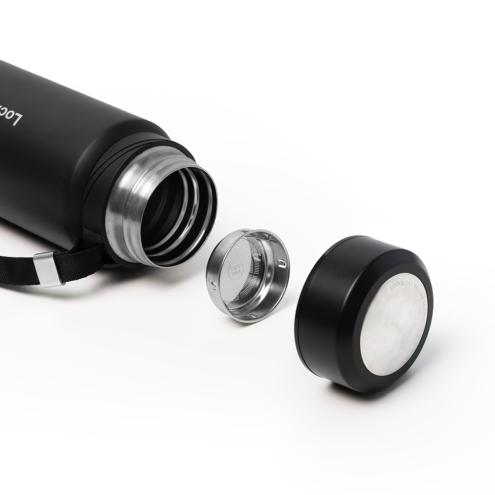 Bình Giữ Nhiệt Thép Không Gỉ có dây treo Lock&Lock Vacuum Bottle (800ml) LHC6180 | BigBuy360 - bigbuy360.vn